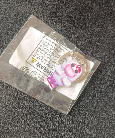 Cute Cartoon Character Keychain (1 Pc)