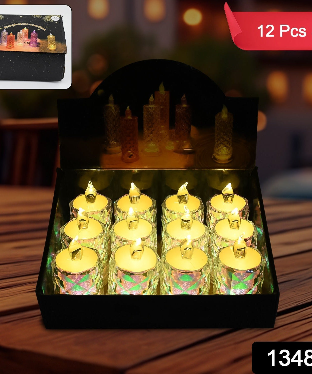 Fake tealight candles