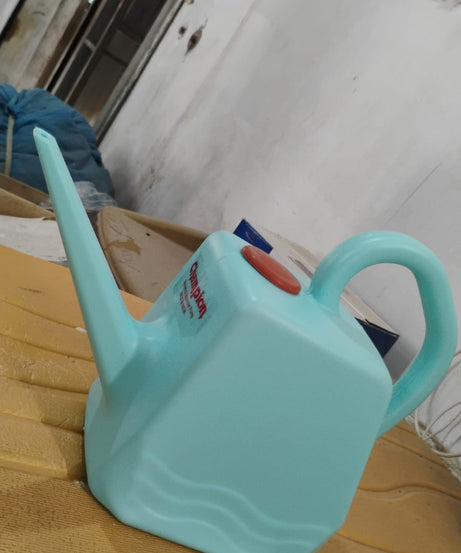 2 Litre Heavy-Duty Plastic Gardening Watering Can with Long Spout & Ergonomic Handle