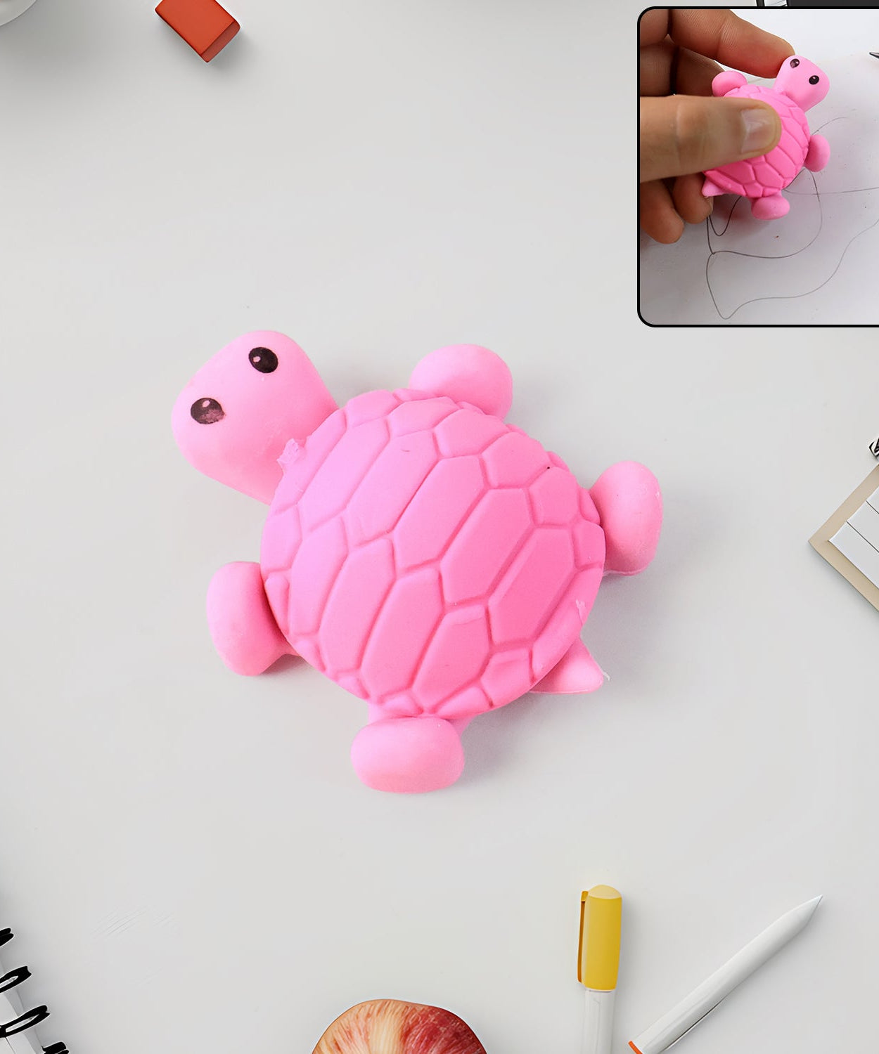 Cute Cartoon Turtle Eraser 