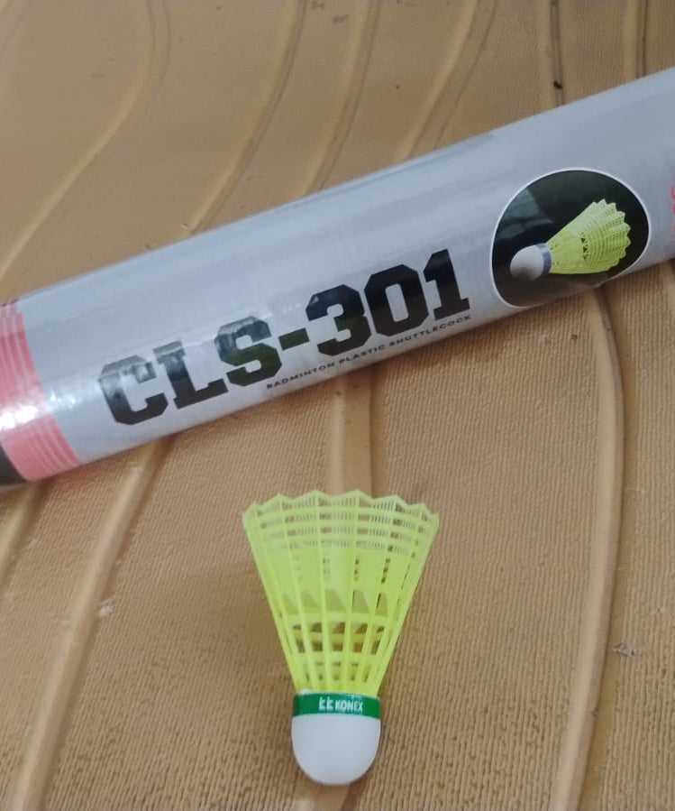 Knx Premium Plastic Badminton Shuttlecock Set (10 Pcs)