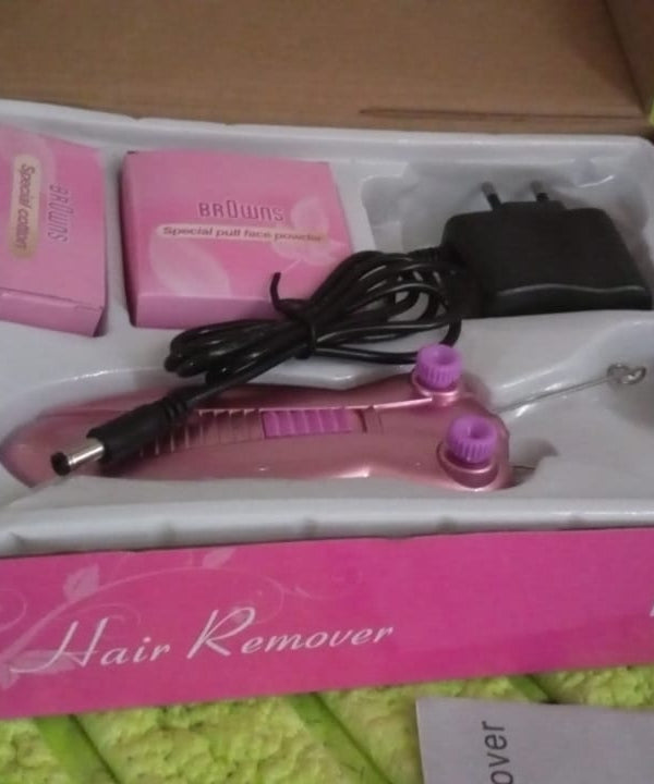 Electric Facial Hair Remover Machine (1 Set)
