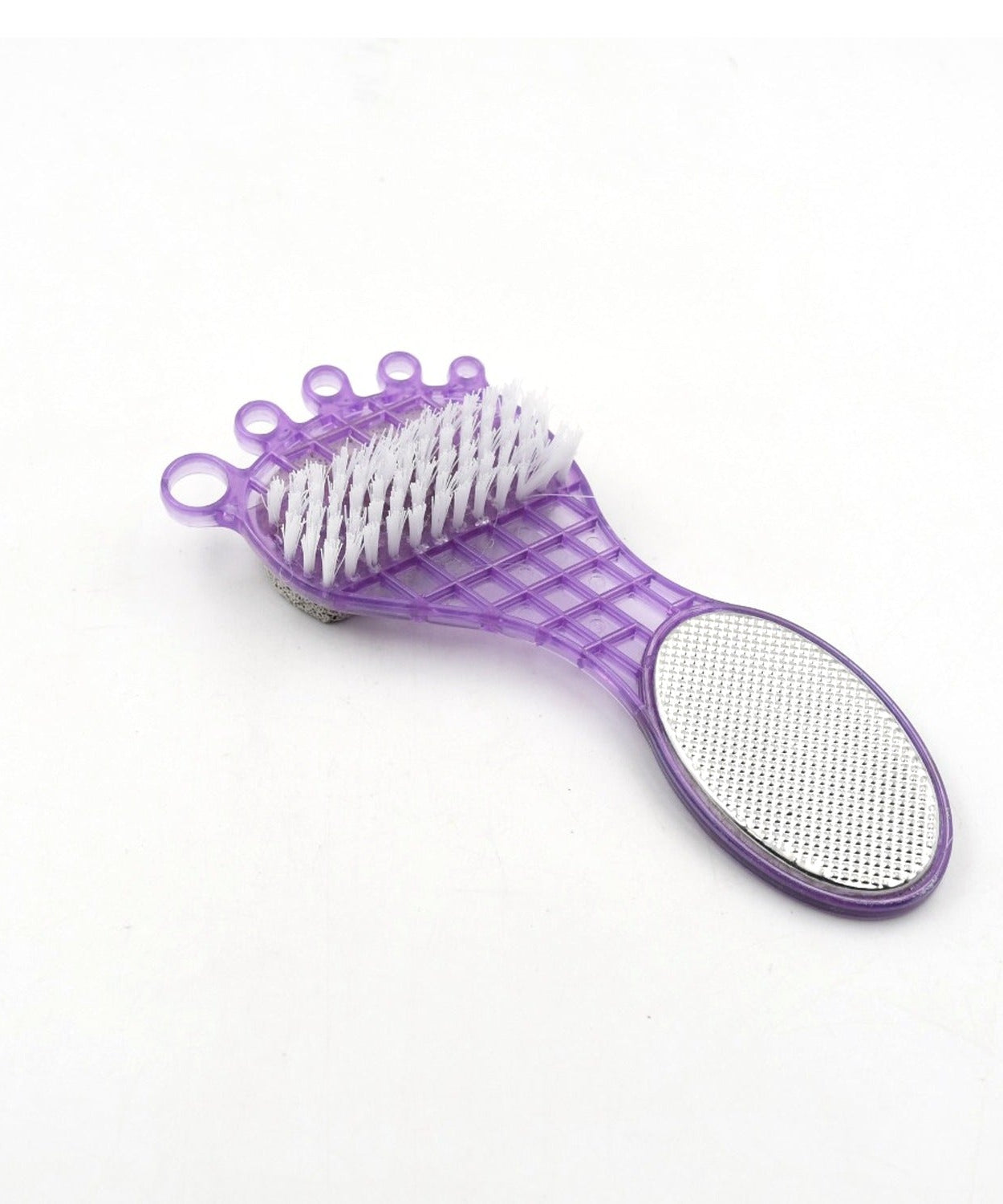 4-in-1 pedicure tool with pumice stone and emery file