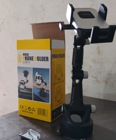 Adjustable Long-Arm Suction Cup Car Phone Holder (1 Pc)