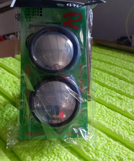 Car Blind Spot Mirror – HD Glass, Convex & Frameless (2 Pcs Set)