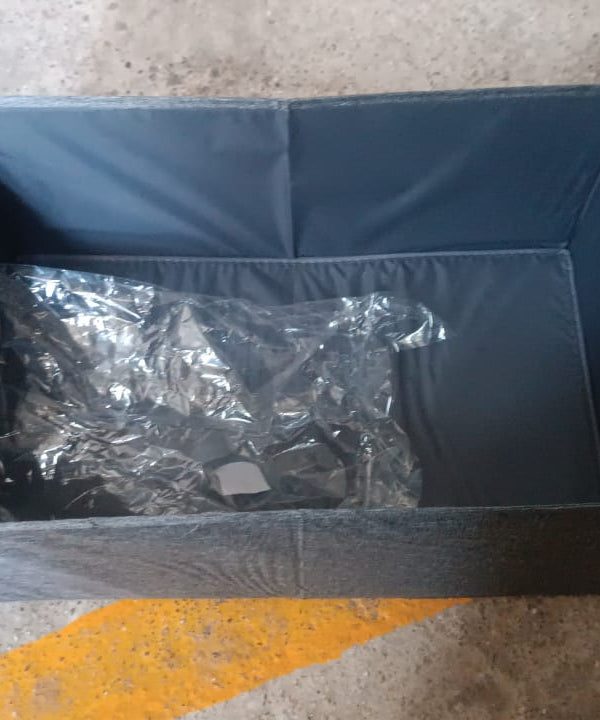 FOLDABLE CLOTH STORAGE BOX WITH HANDLES (47×28 CM)