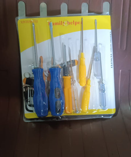 8 -in-1 Multi Screwdriver Hand Tool Kit Set (8 Pcs Set)