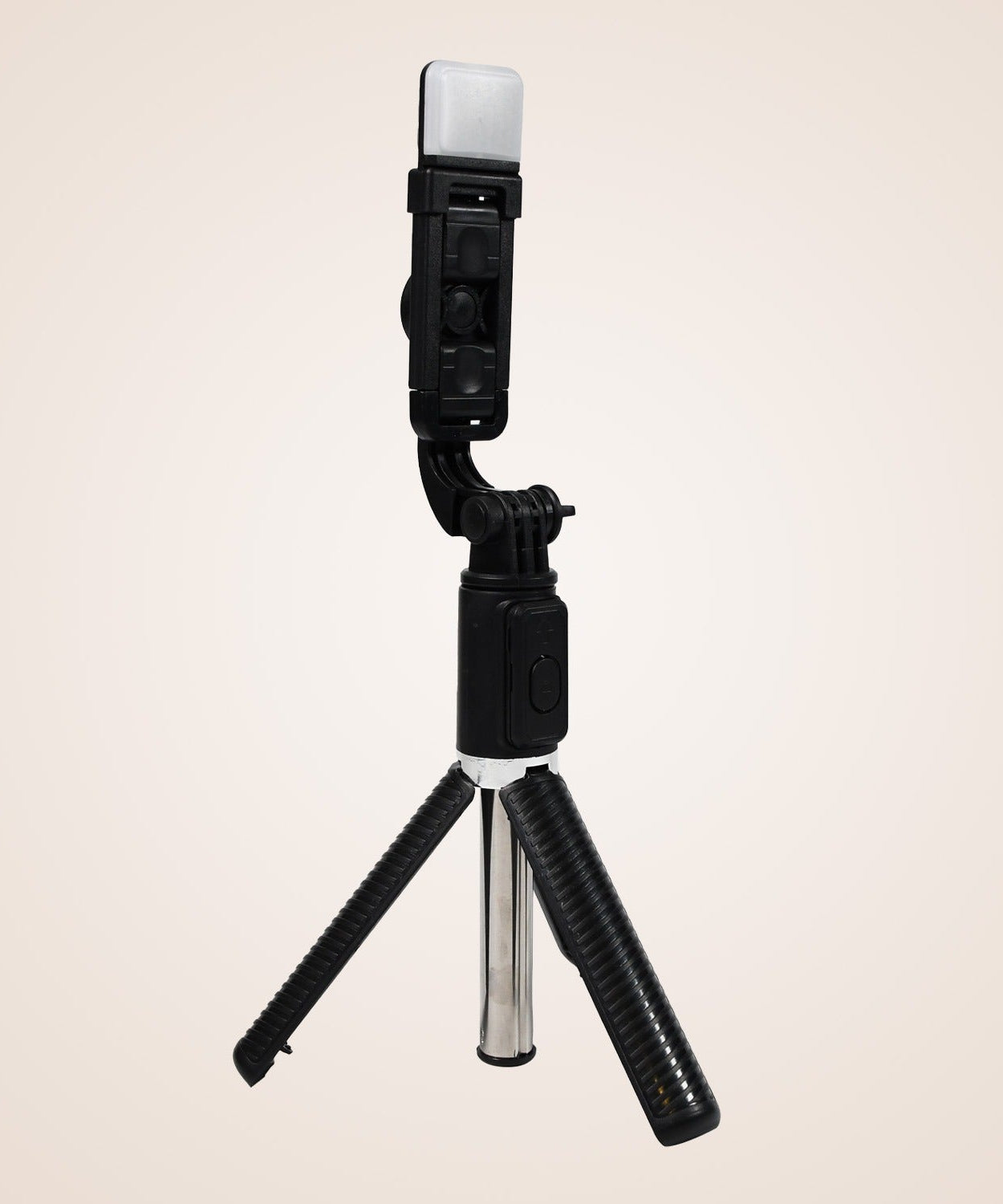 Portable Bluetooth selfie stick with adjustable tripod stand