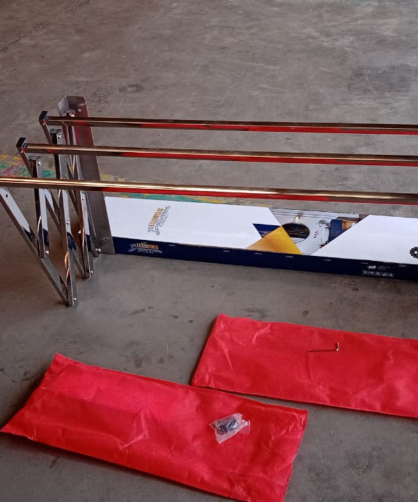 Stainless Steel Wall-Mounted Folding Clothes Drying Rack