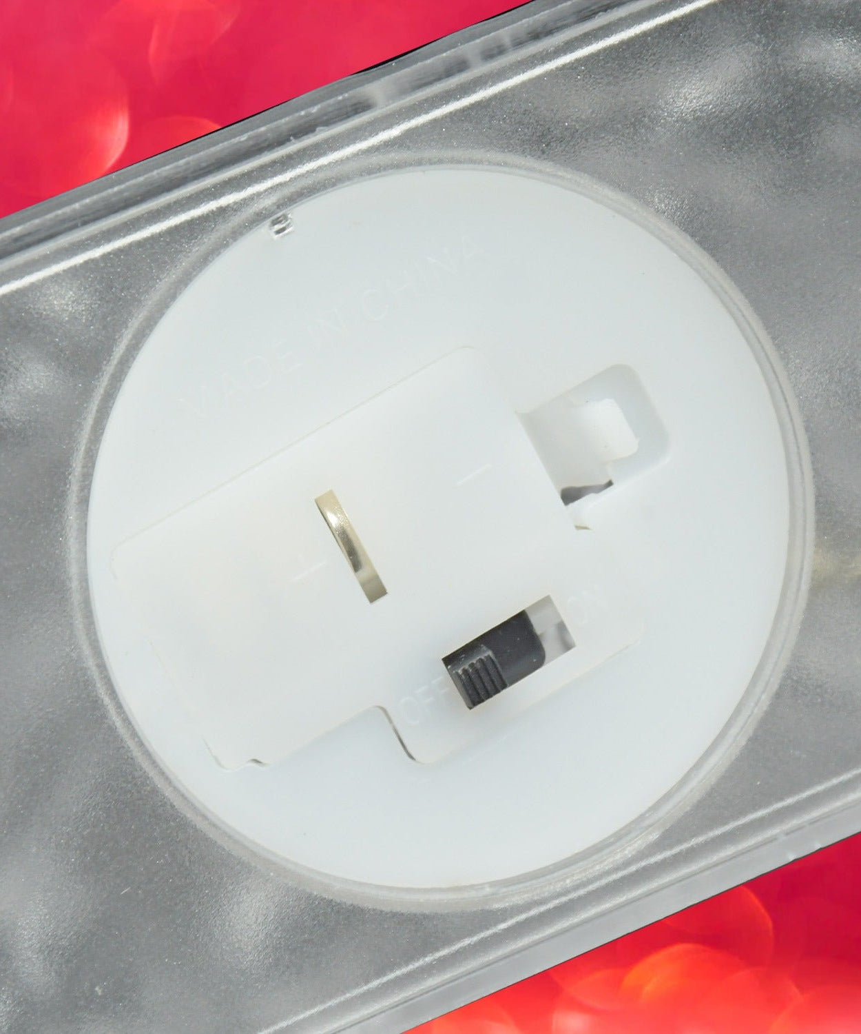 Plastic LED night light with unique iceberg design, perfect for gifts