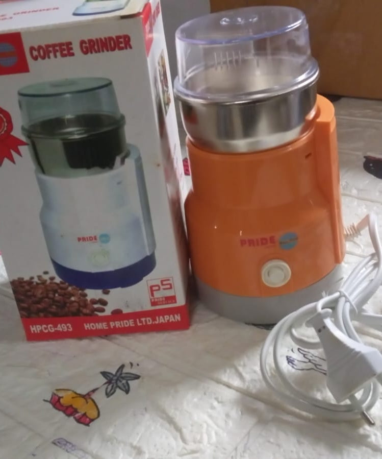 Small portable grinder for various kitchen spices and grains