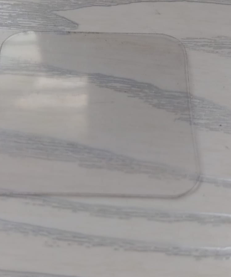 Nano adhesive tape for various indoor surfaces, providing a strong hold.