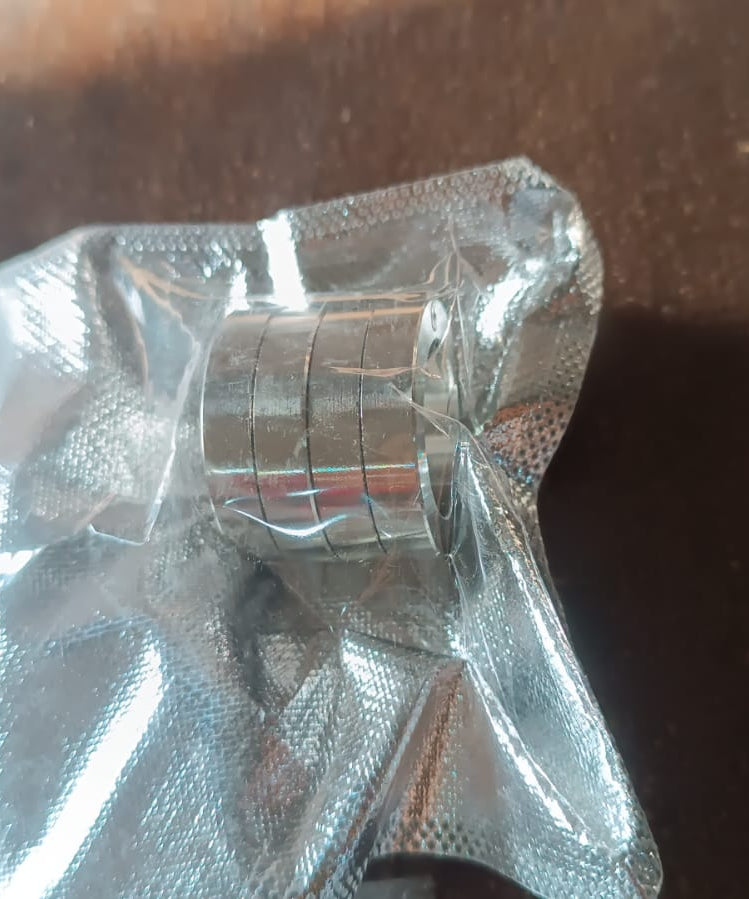 Portable 4 Finger Ring Unique Rotating Folding Ring (1 Set)