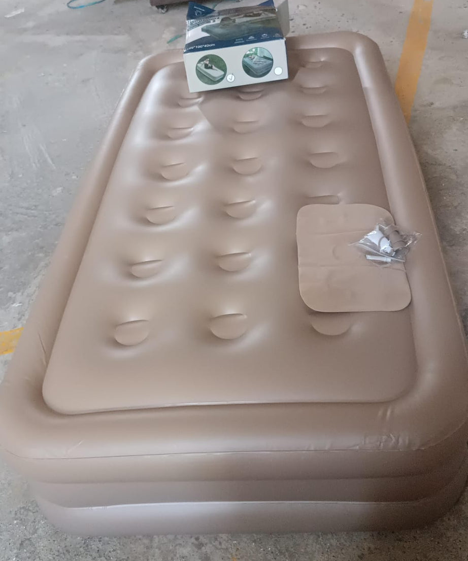 Portable Inflatable Bed Folding Lazy Bed (190x100x40 Cm / 1 Pc)