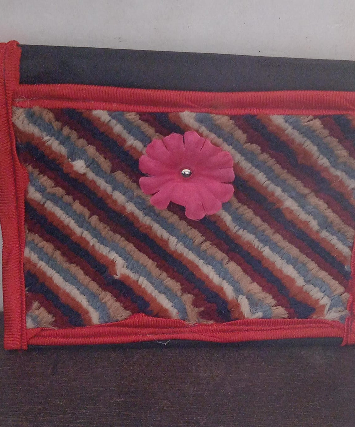 Foldable Hanging Organizer with 3 Pockets - Wall Hanging Letter Holder