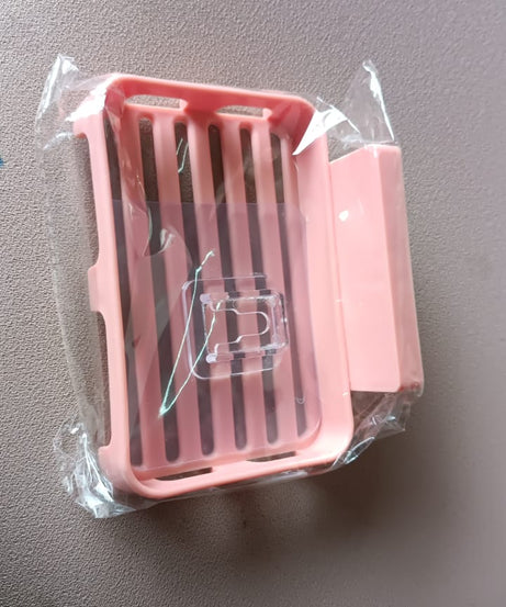 Self Adhesive Rectangular Soap Dish Holder (1 Pc)