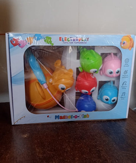 Electroplay 7-in-1 Magnetic Fishing Toy Set for Kids