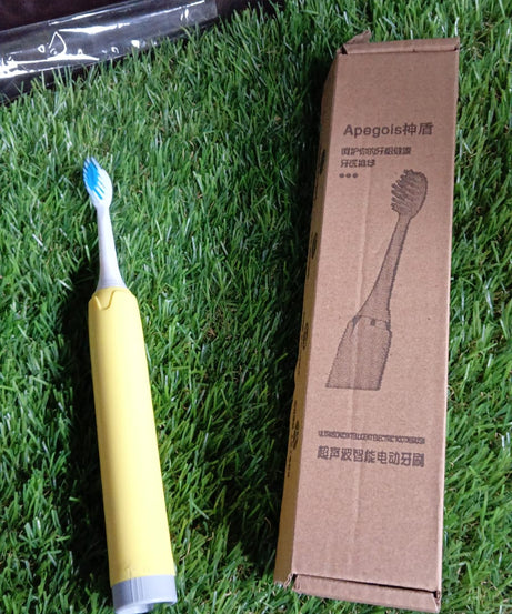 Adult Waterproof Electric Toothbrush 1 Head Battery Operated Toothbrush (1 Pc / Battery Not Included / Mix Color)