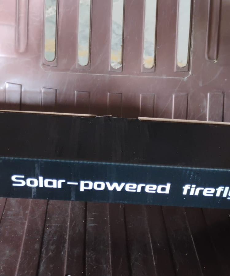 Solar Firefly Lights for Garden Decor (2 Pc, 12 LED Warm)