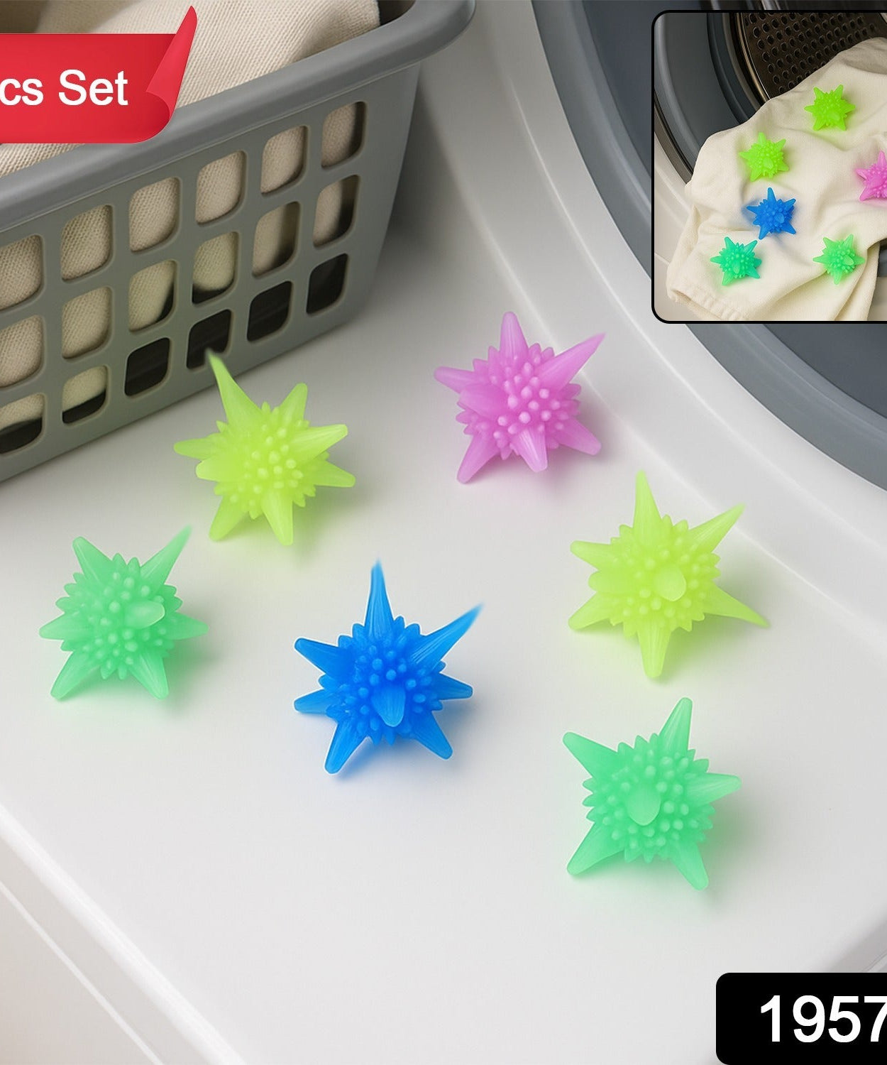 Soft Spike Fabric Softener Balls