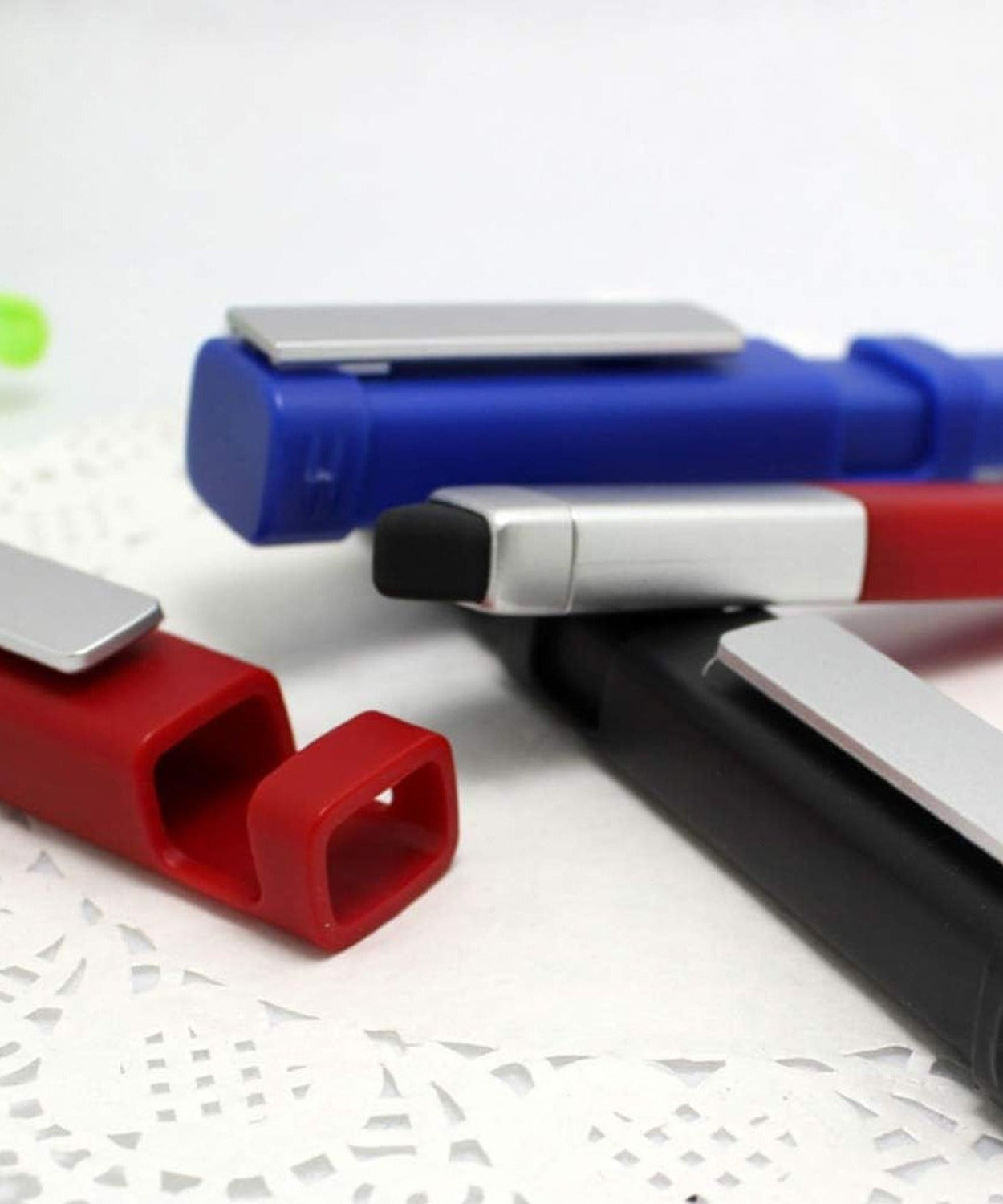 Multi-functional stylus pen with built-in screwdriver.