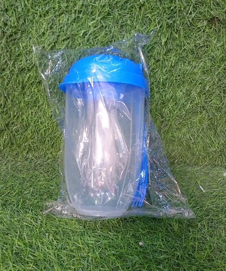 Salad mixing cup, easy to clean, ideal for business trips