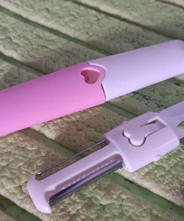 2 in 1 Knife, Multifunctional peeler fruit knife (1 Pc / Loose)