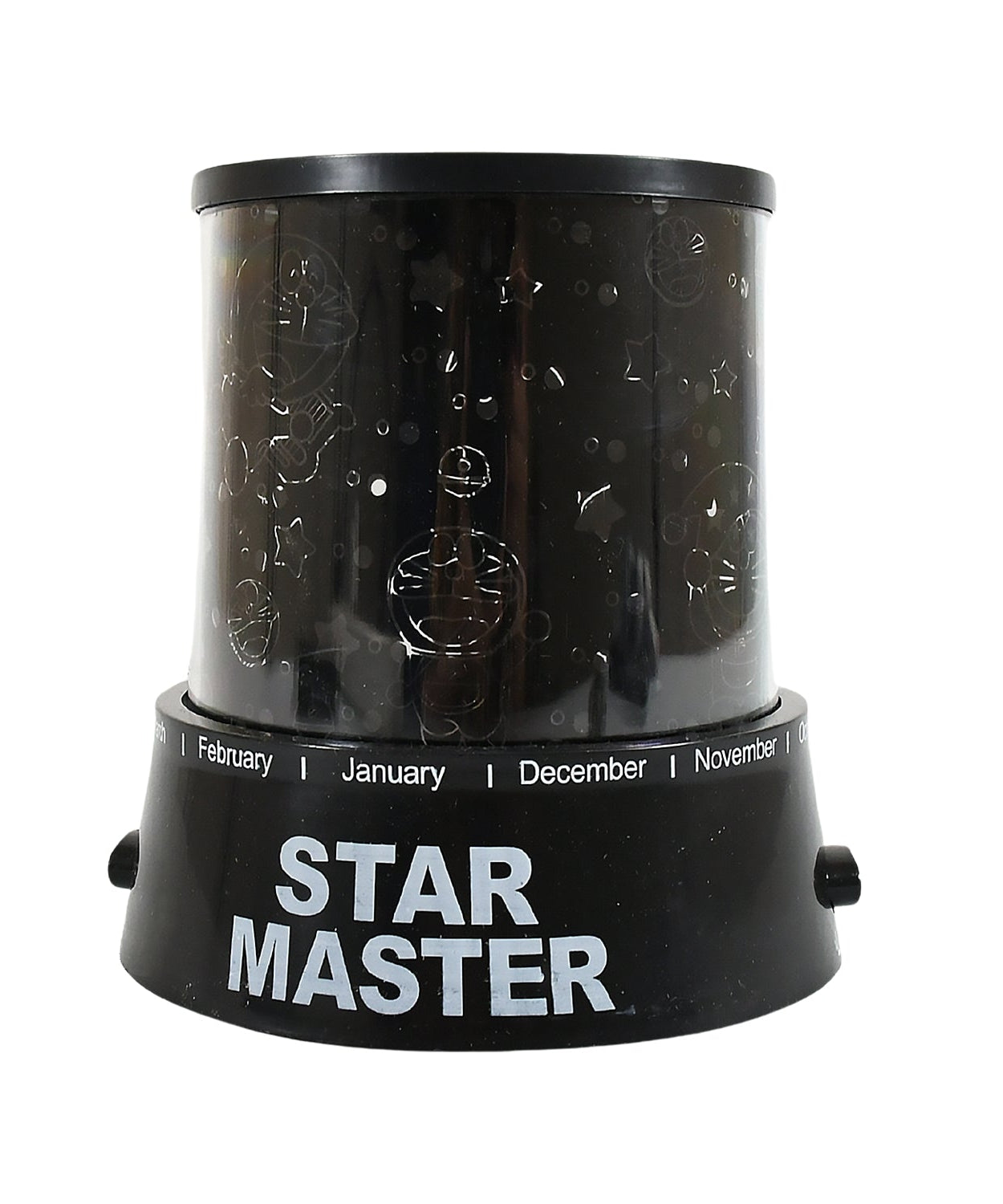 LED Projector Night Light Amazing Lamp, 3 Battery operated lamps, Rotation With the music Function, Master for Kids Bedroom Home Decoration Night Romantic Gift (Battery Not Included / 1 pc)