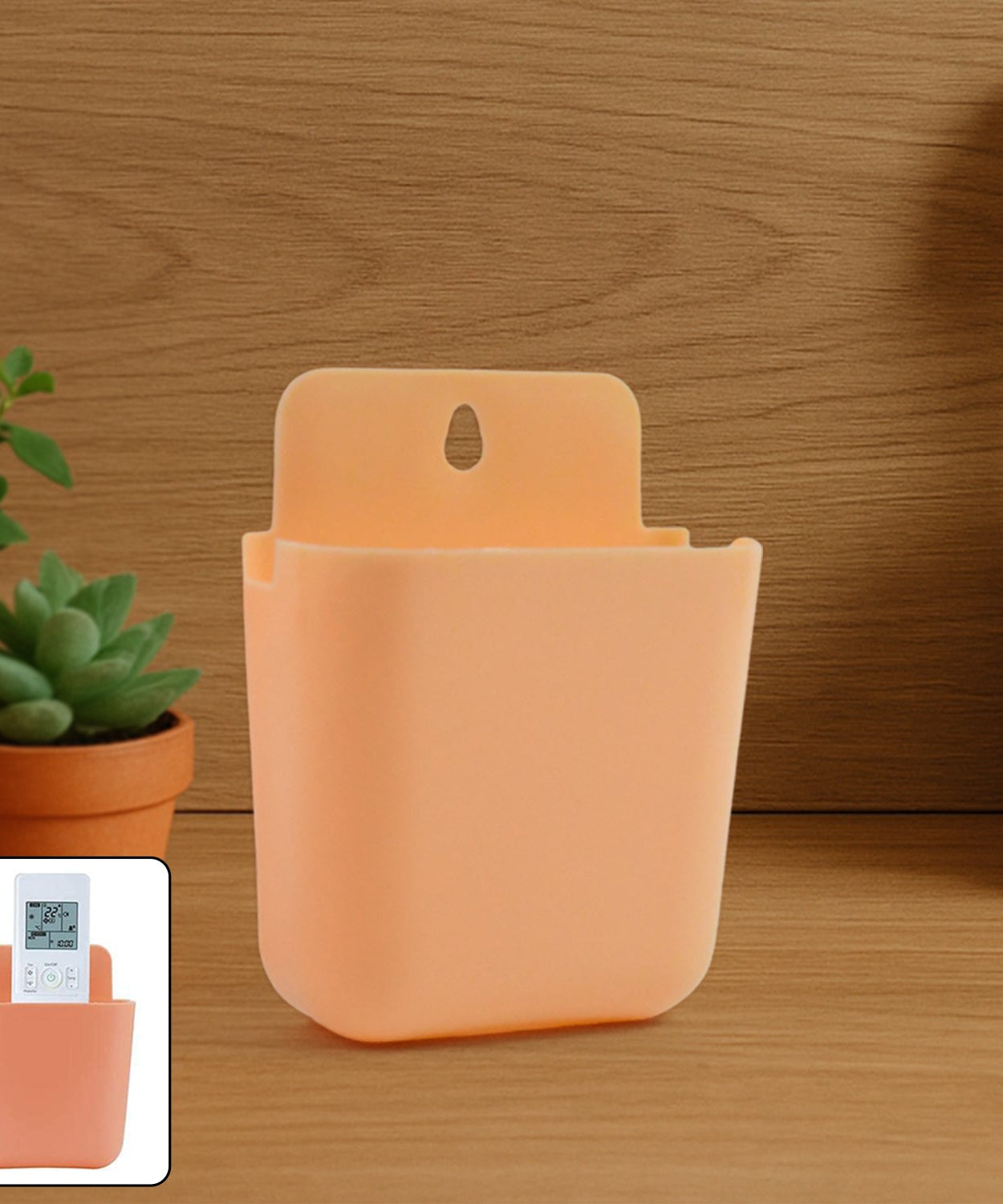 Durable Plastic Wall Pocket Organizer