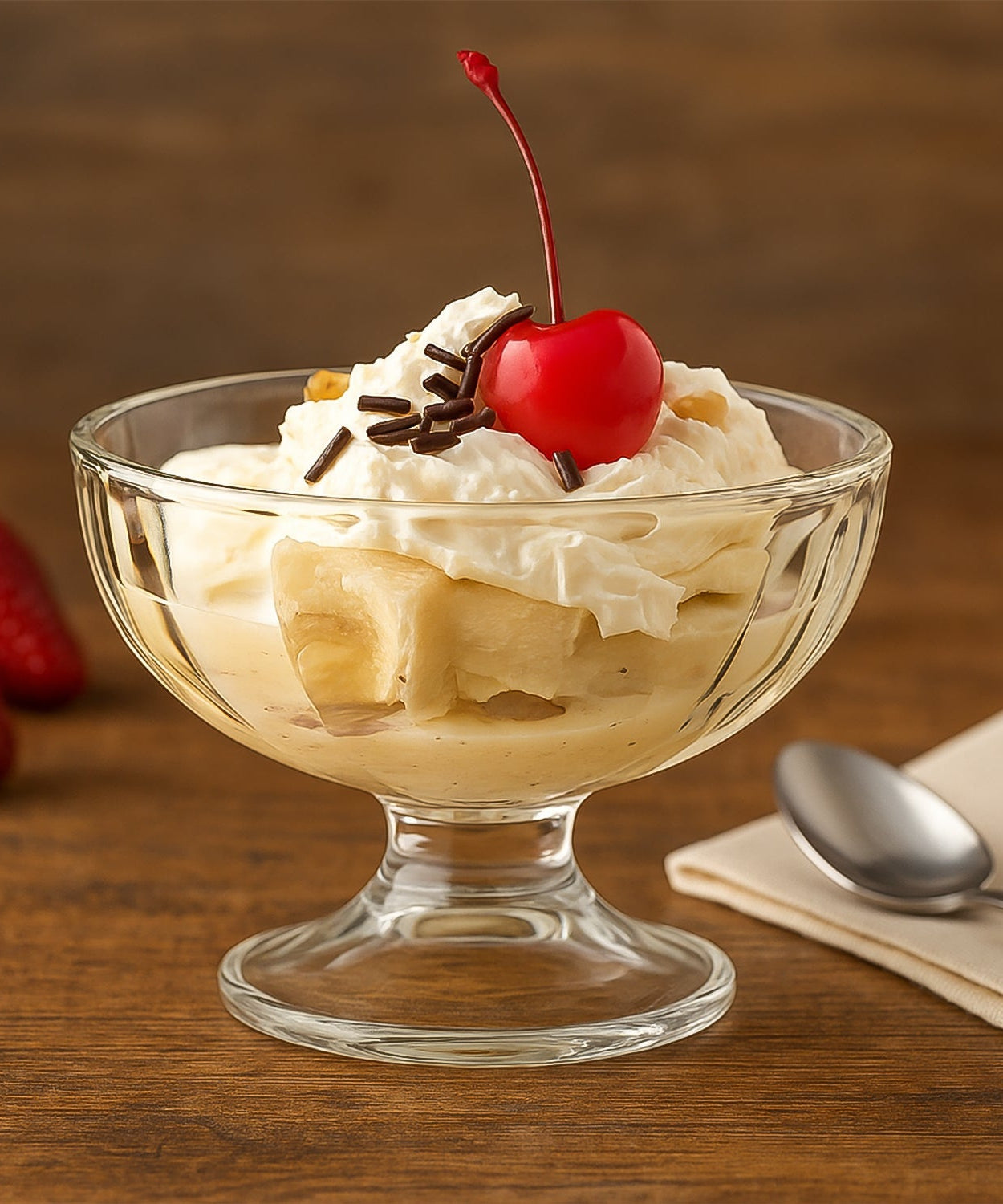 Classic Ice Cream Serving Glass