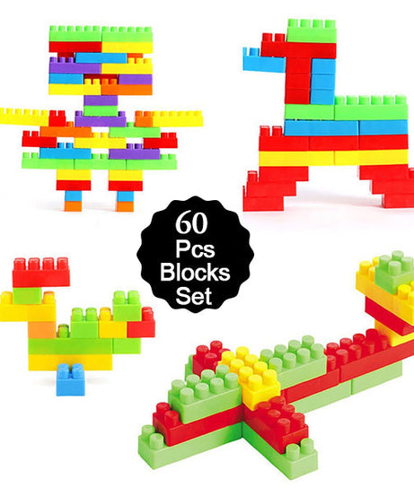Gift toy set, small blocks, block game for children.