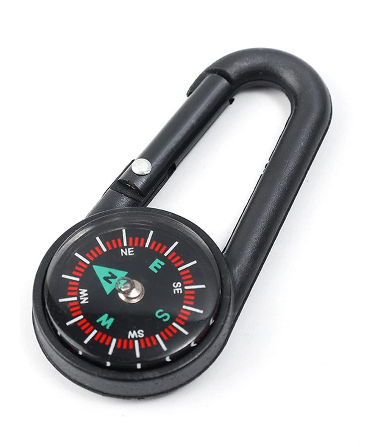 Clip Snap Hook Mini Compass (1 Pc / Mix Design)