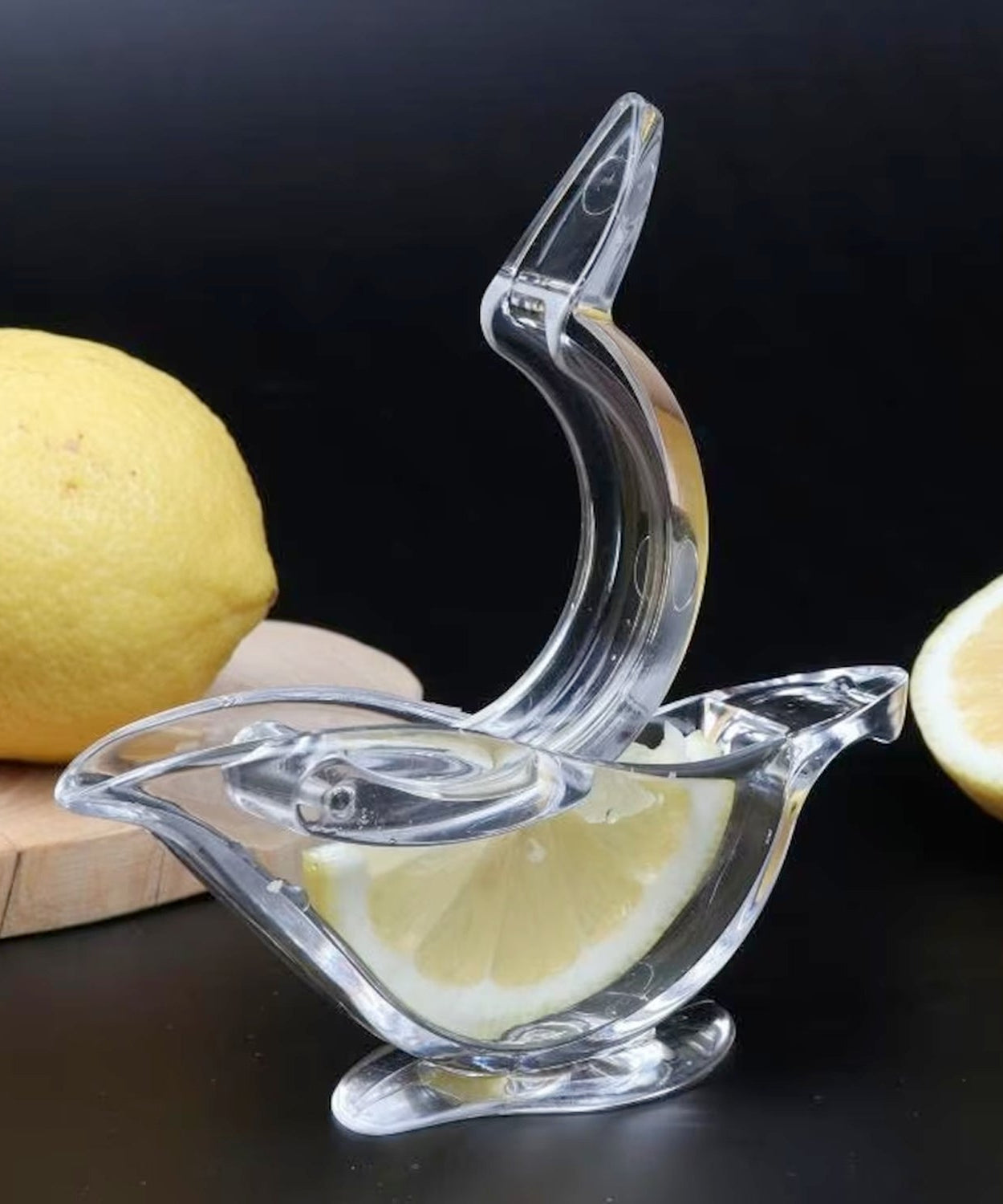 Handheld citrus juicer for lemons and limes