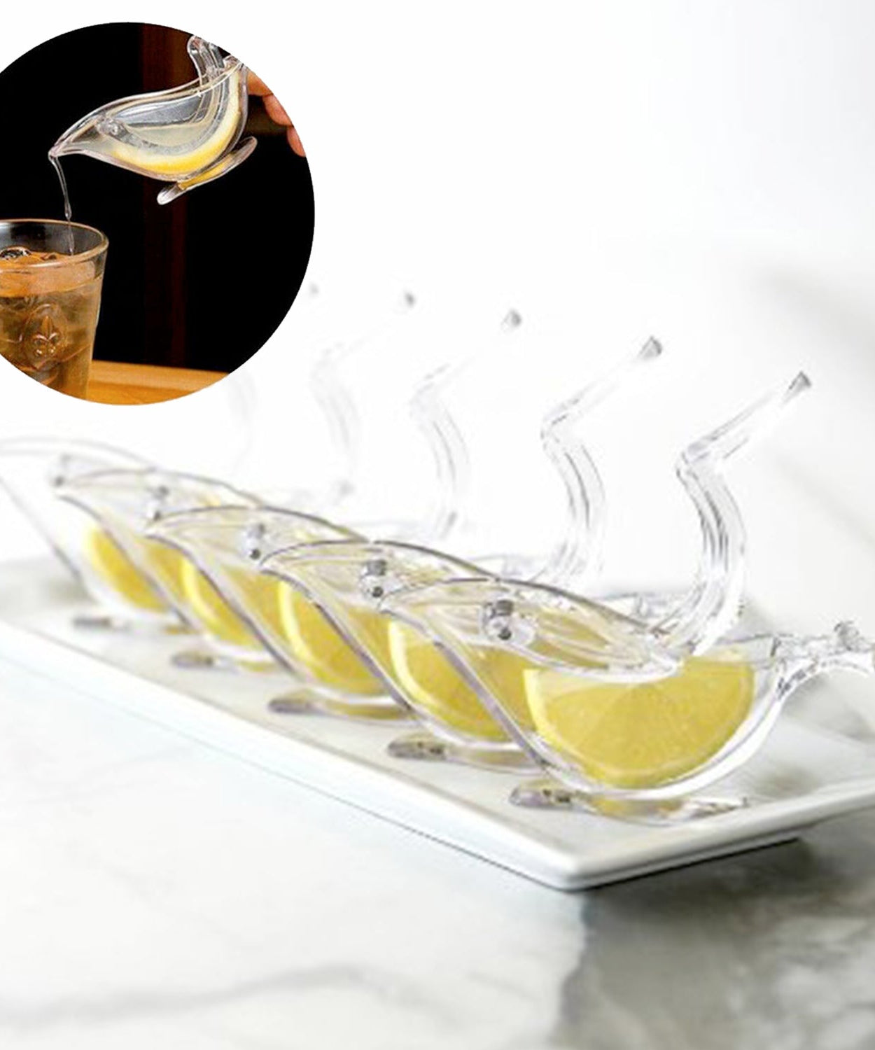 Portable juicer for citrus fruits