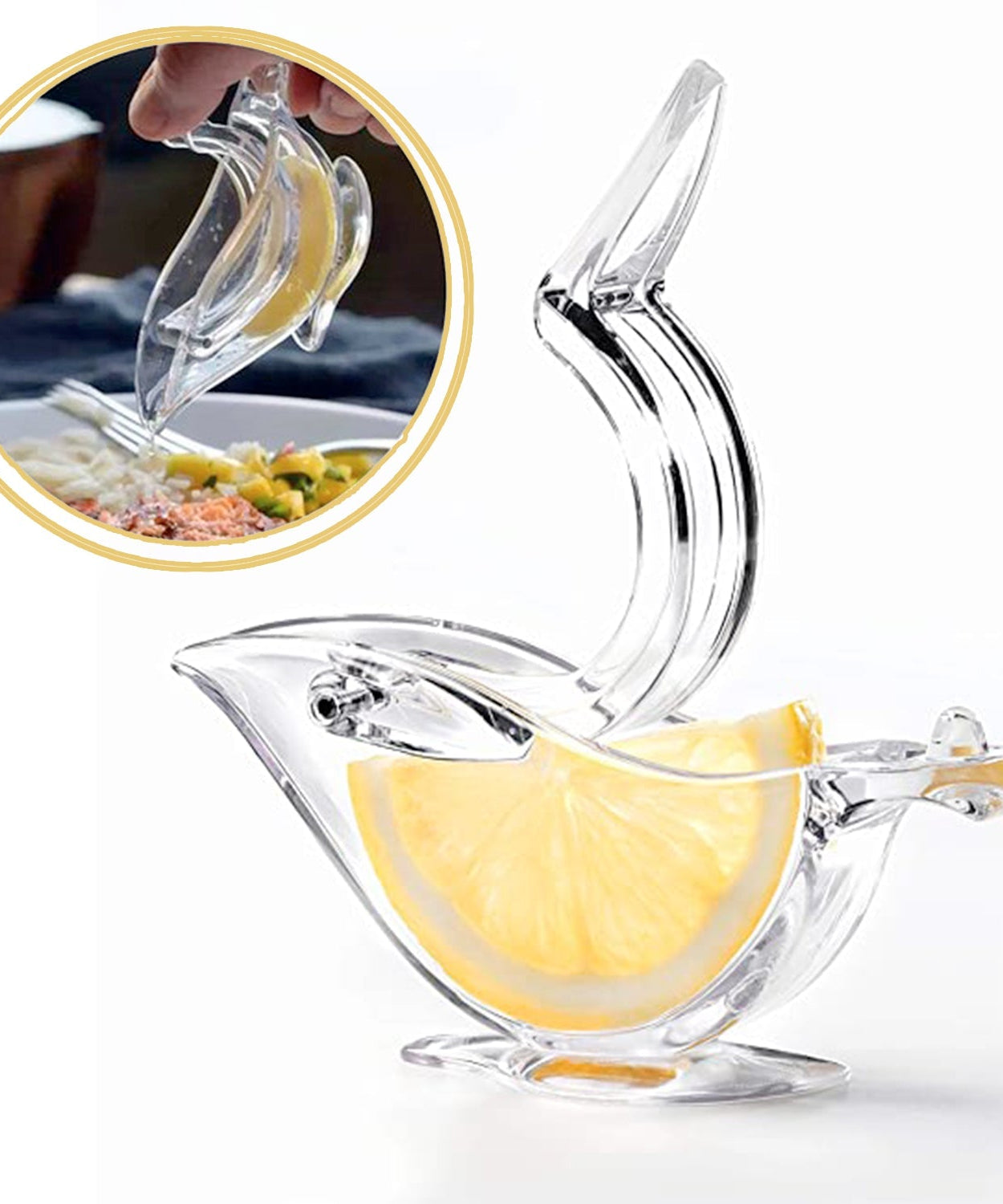 Manual fruit juicer for oranges and lemons
