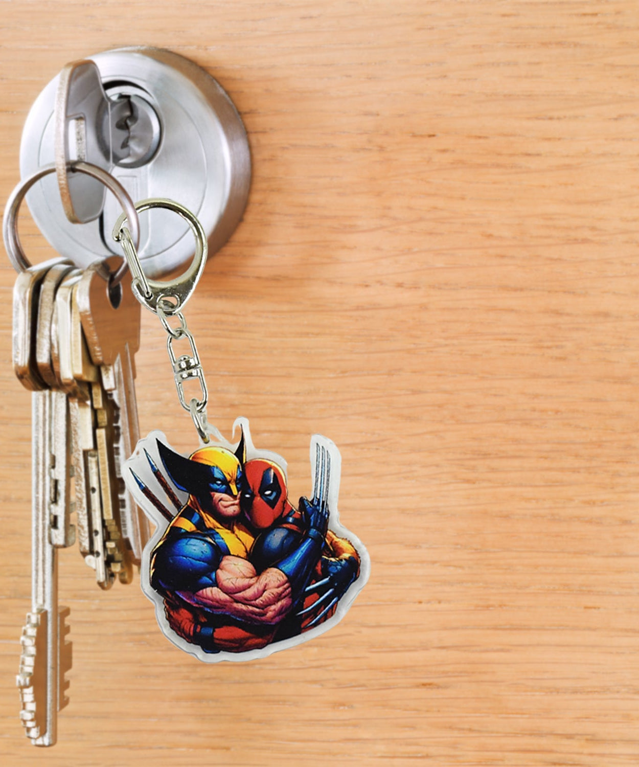 Cartoon Acrylic Keychain