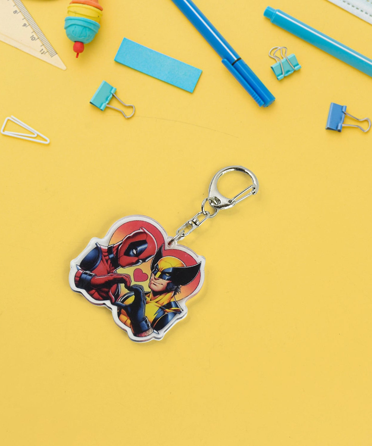 Fashion Acrylic Keychain 