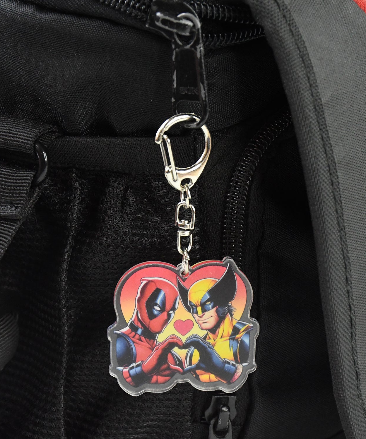 Glossy Cartoon Acrylic Keychain