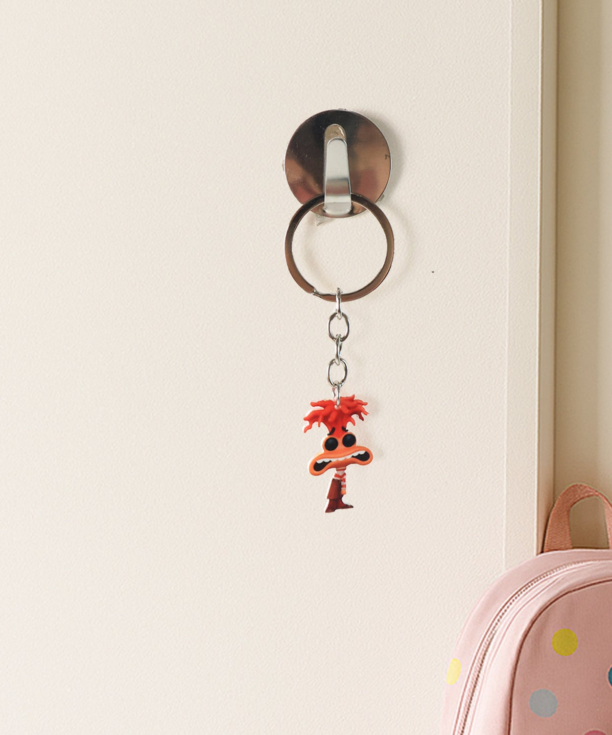 Quirky Cartoon Character Keychain (1 Pc)