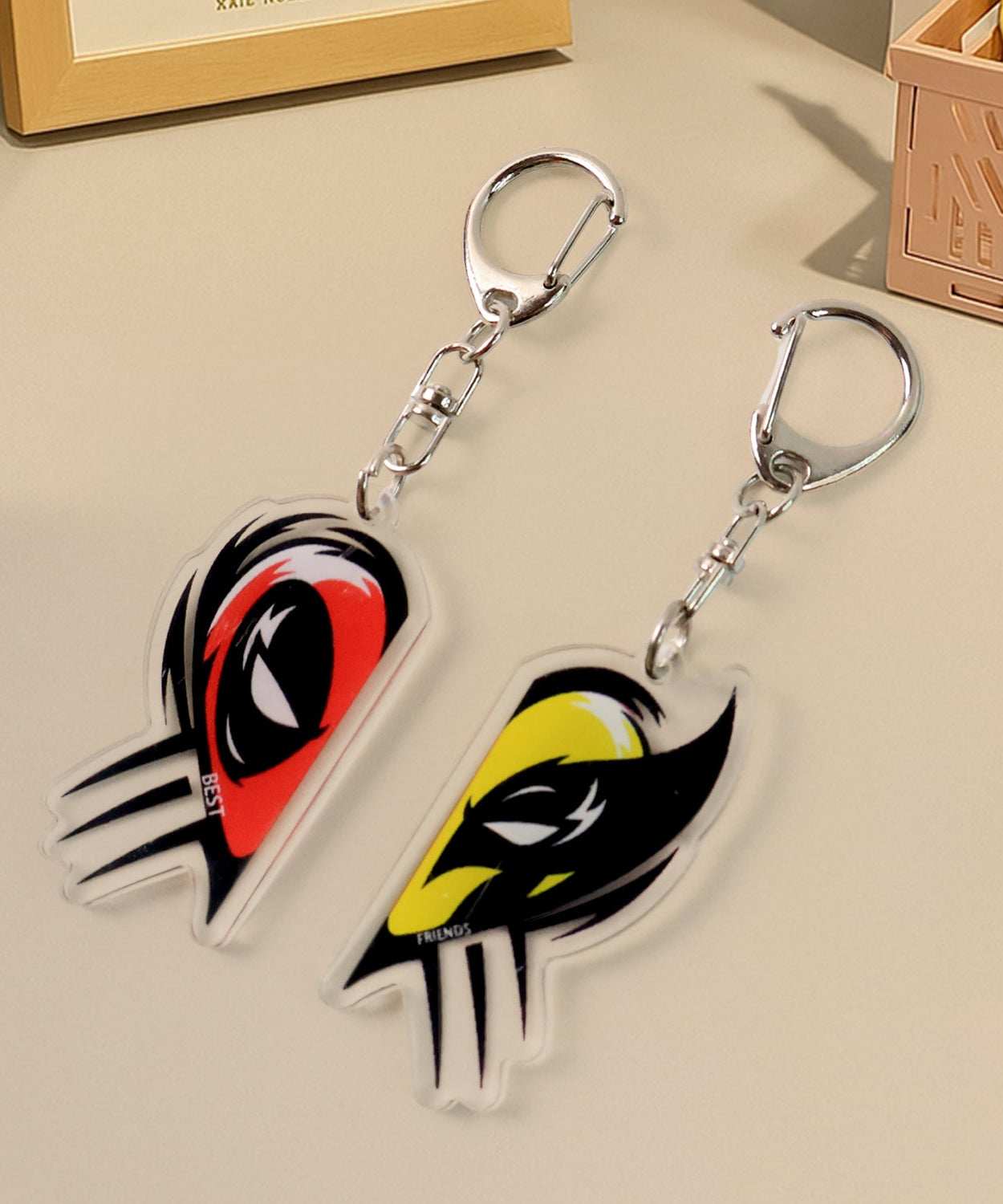 Breakable BFF Keyring Combo