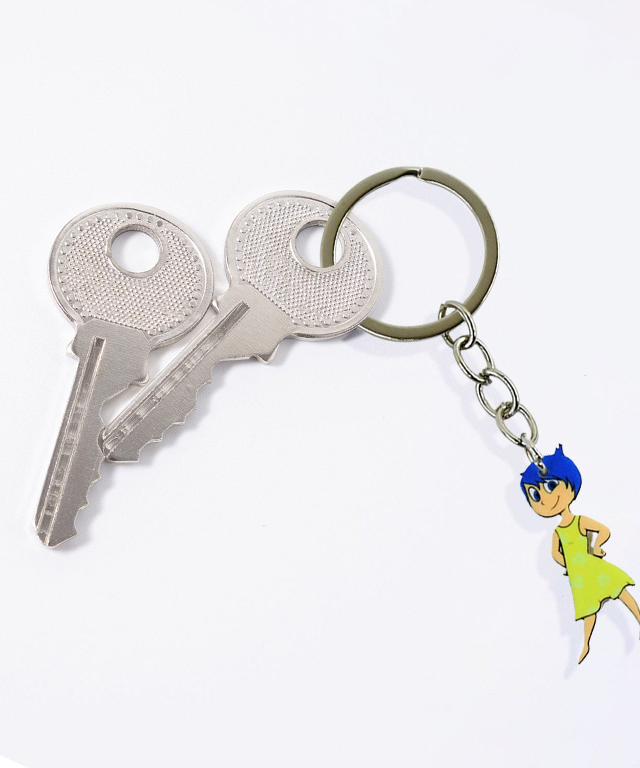 Fashion Girl PVC Cartoon Keychain 