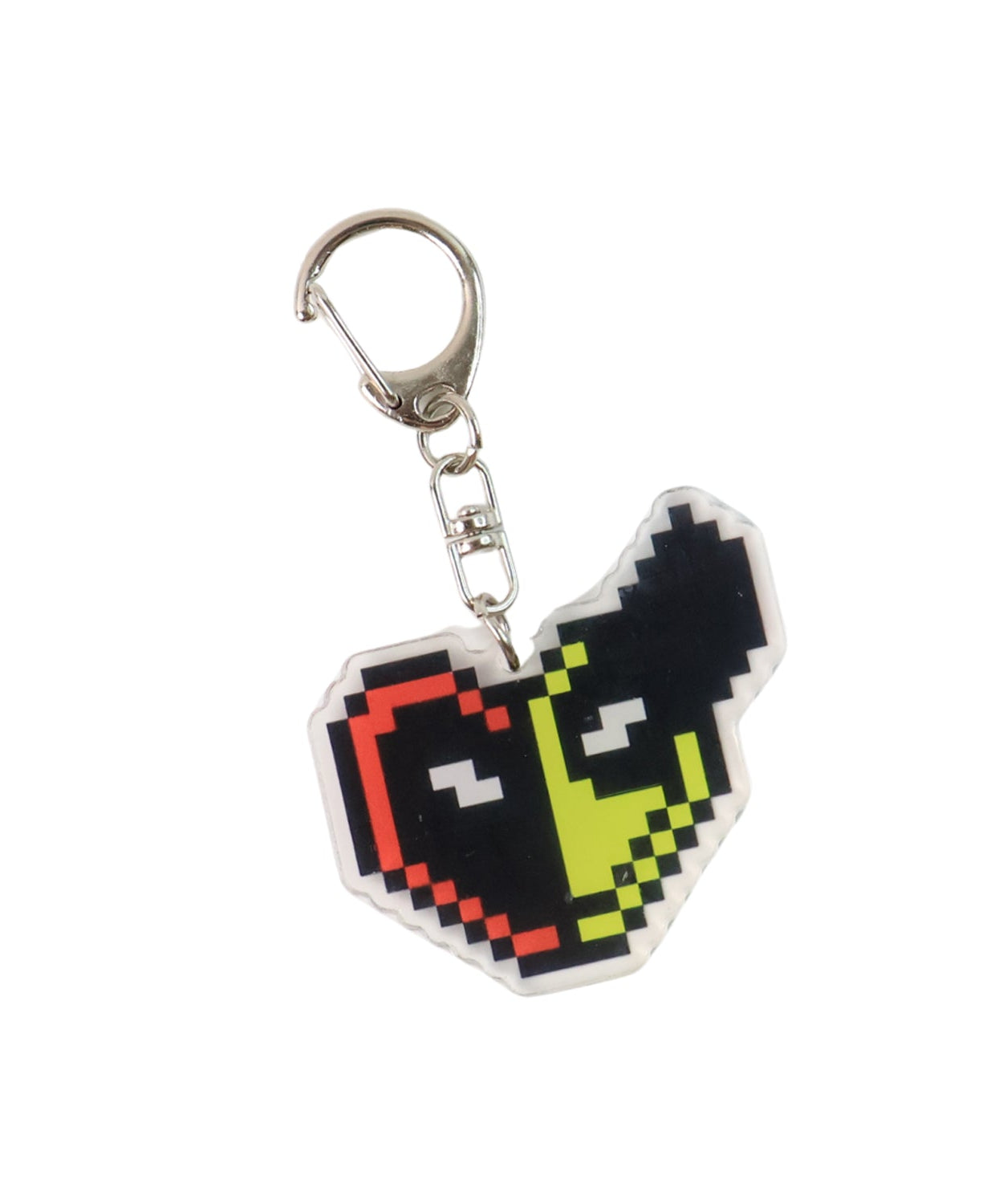 Retro Pixel Graphic Keyring