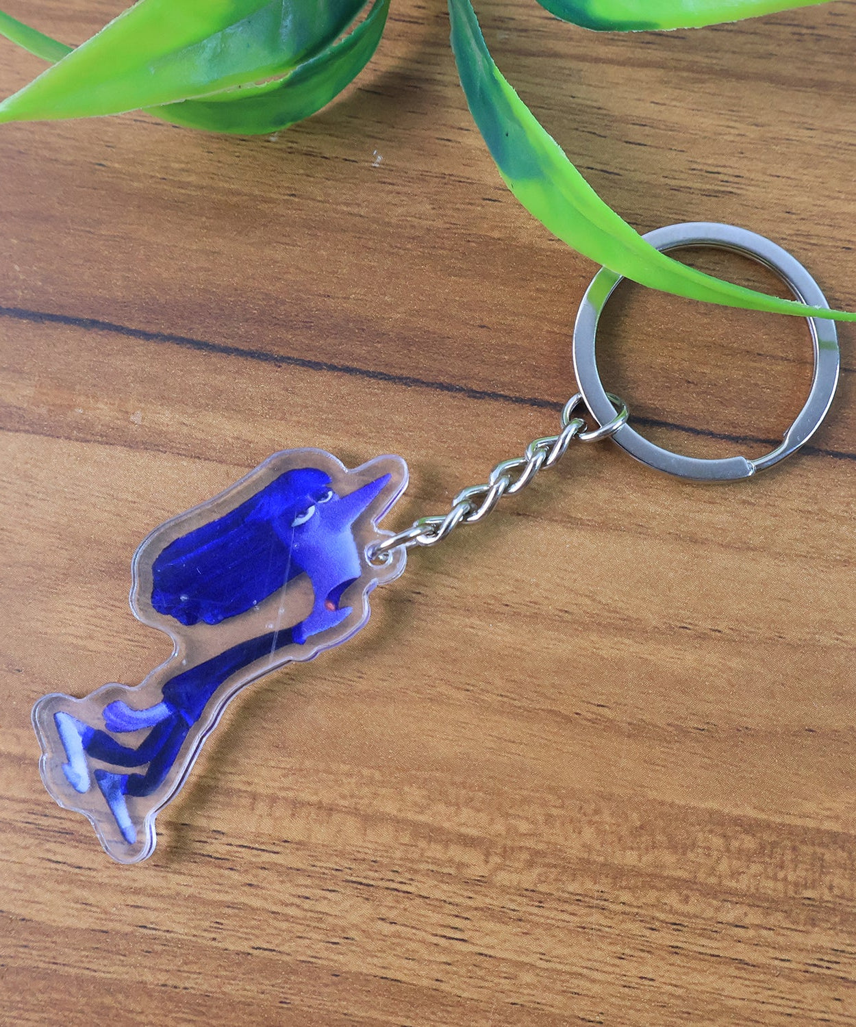 Cute Cartoon Character Acrylic Keychain (1 Pc)