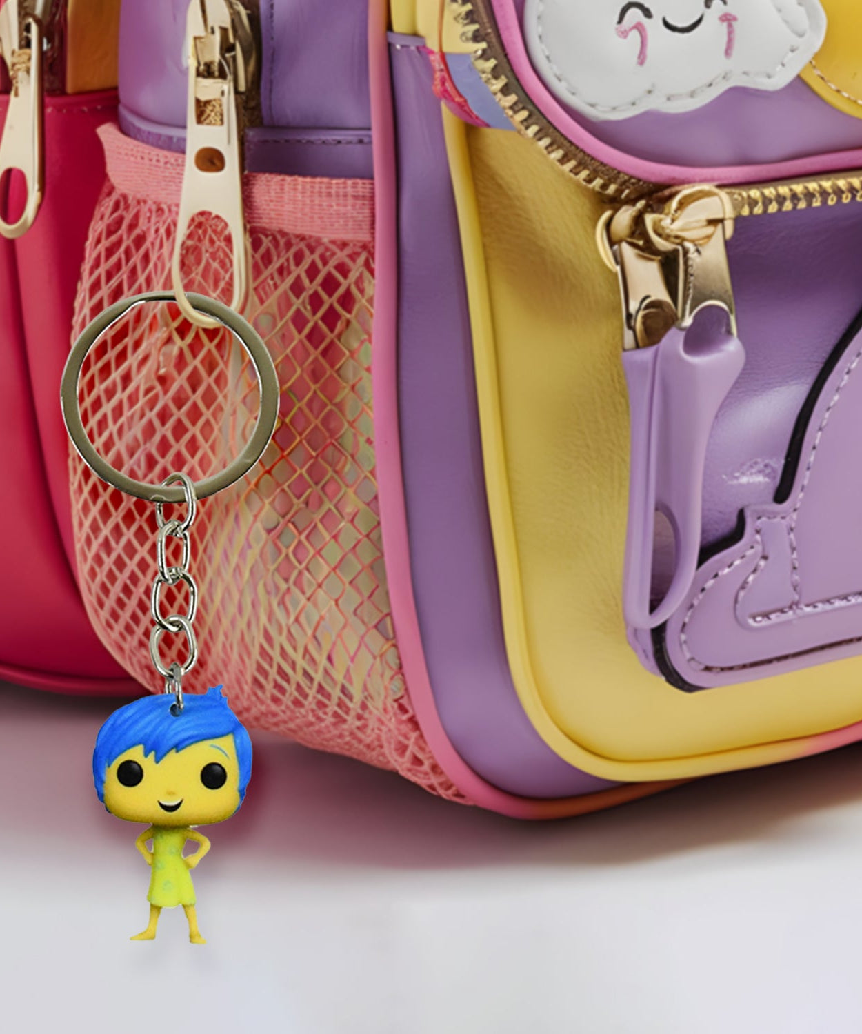 Cute Cartoon Character Keychain (1 Pc)