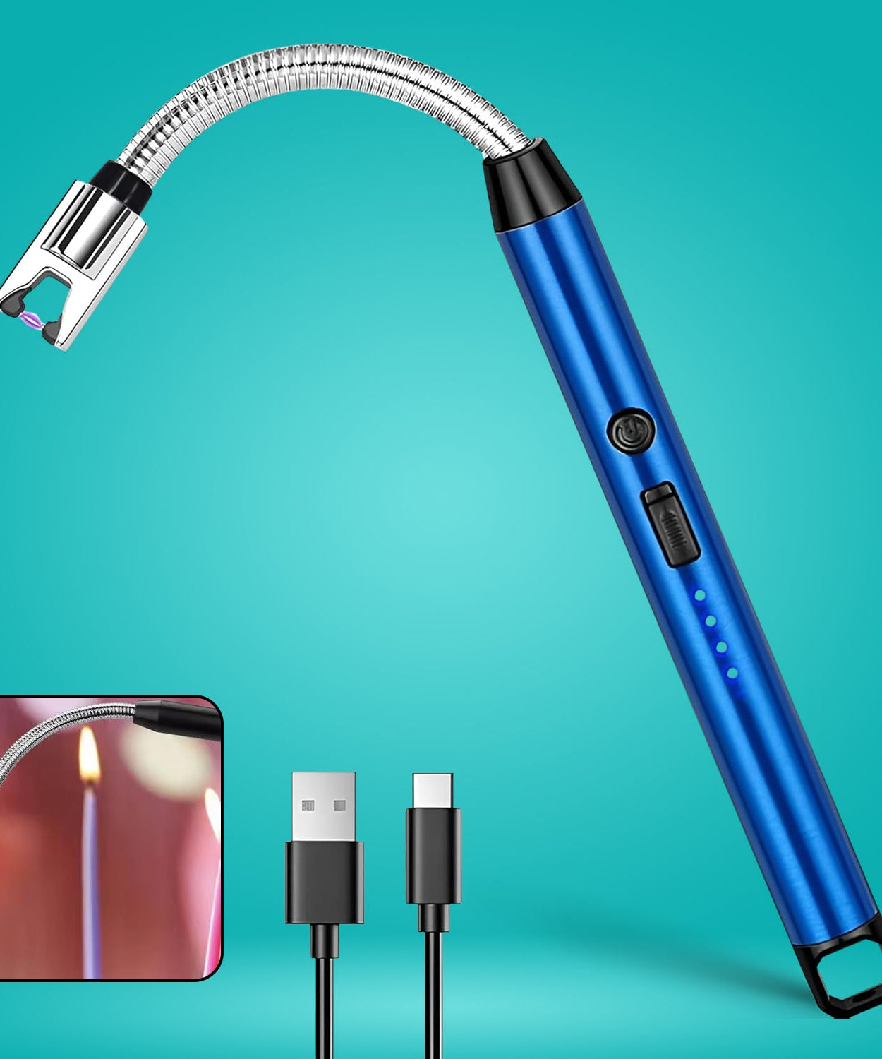 Flameless Rechargeable Arc Lighter