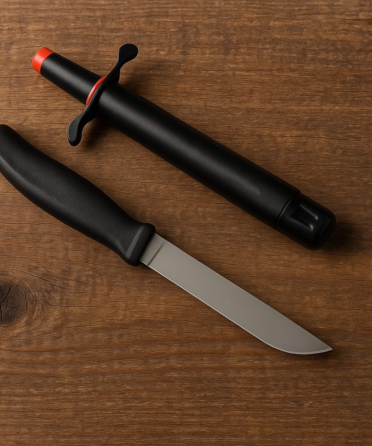 Premium Kitchen Knife with Gas Lighter Combo Set – 2