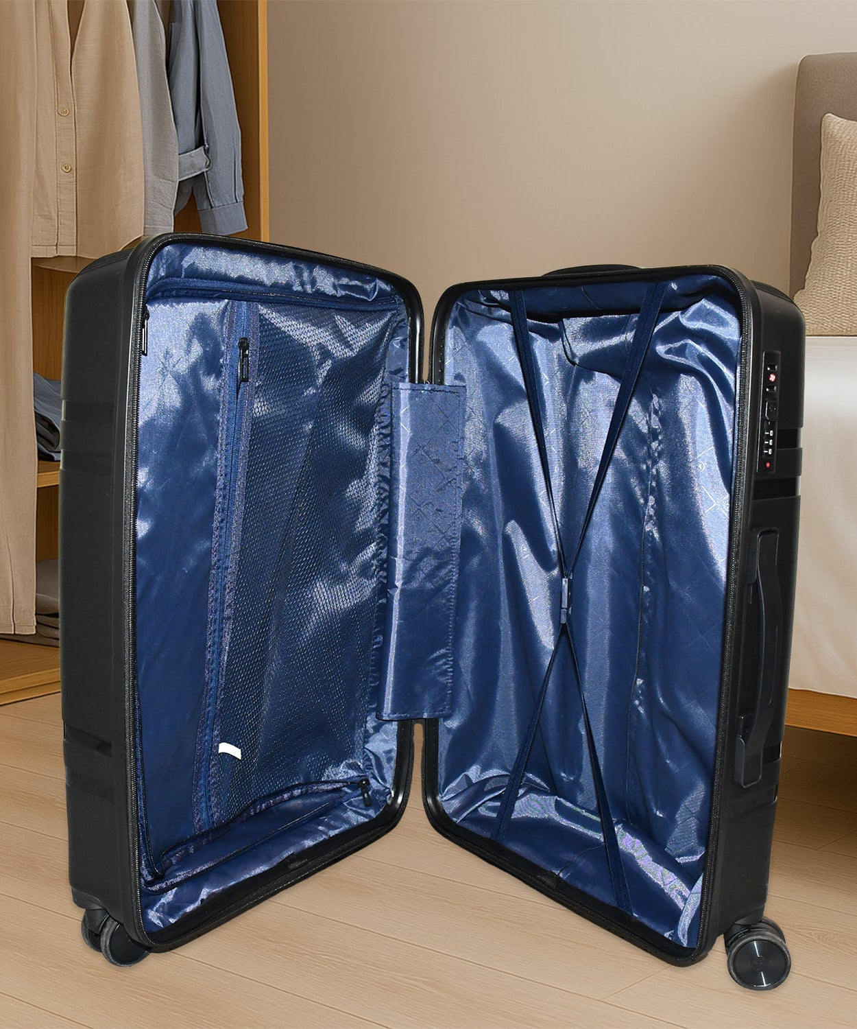 Assorted Color Luggage Trolley