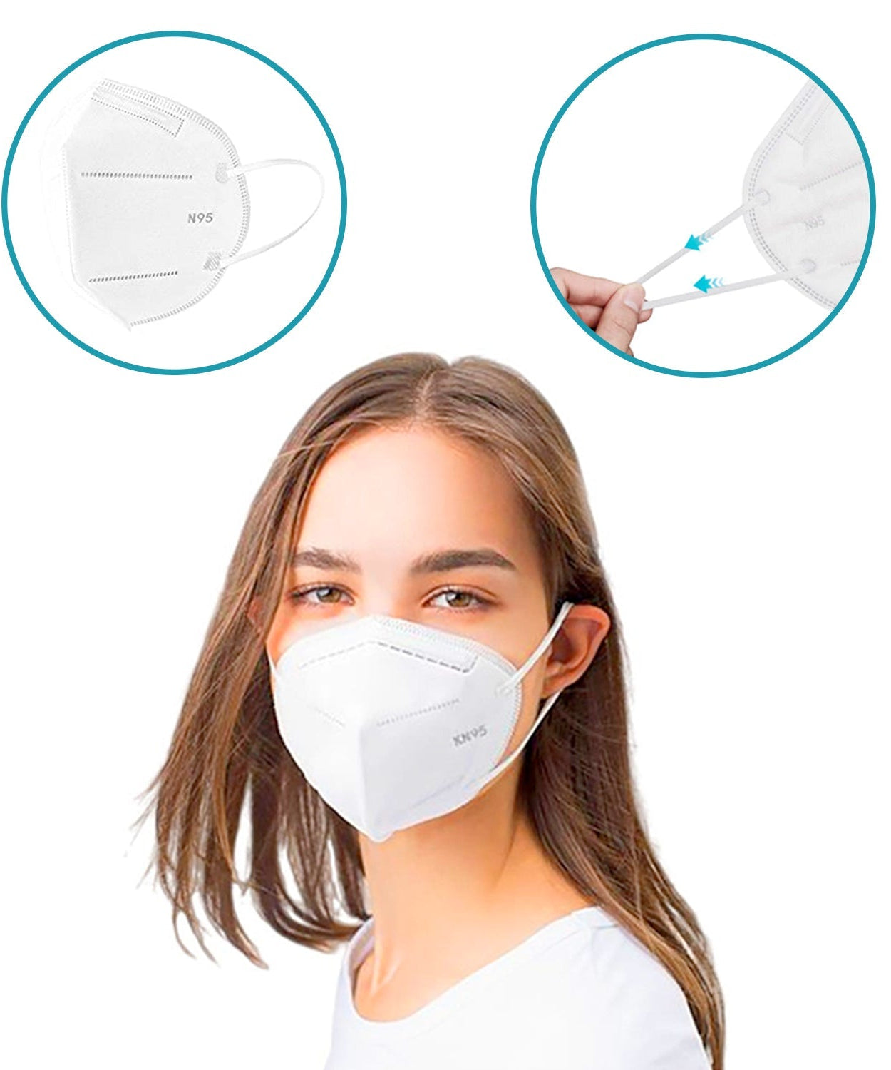 N95 Anti Pollution / Virus Face Mask (10 Pcs Set)
