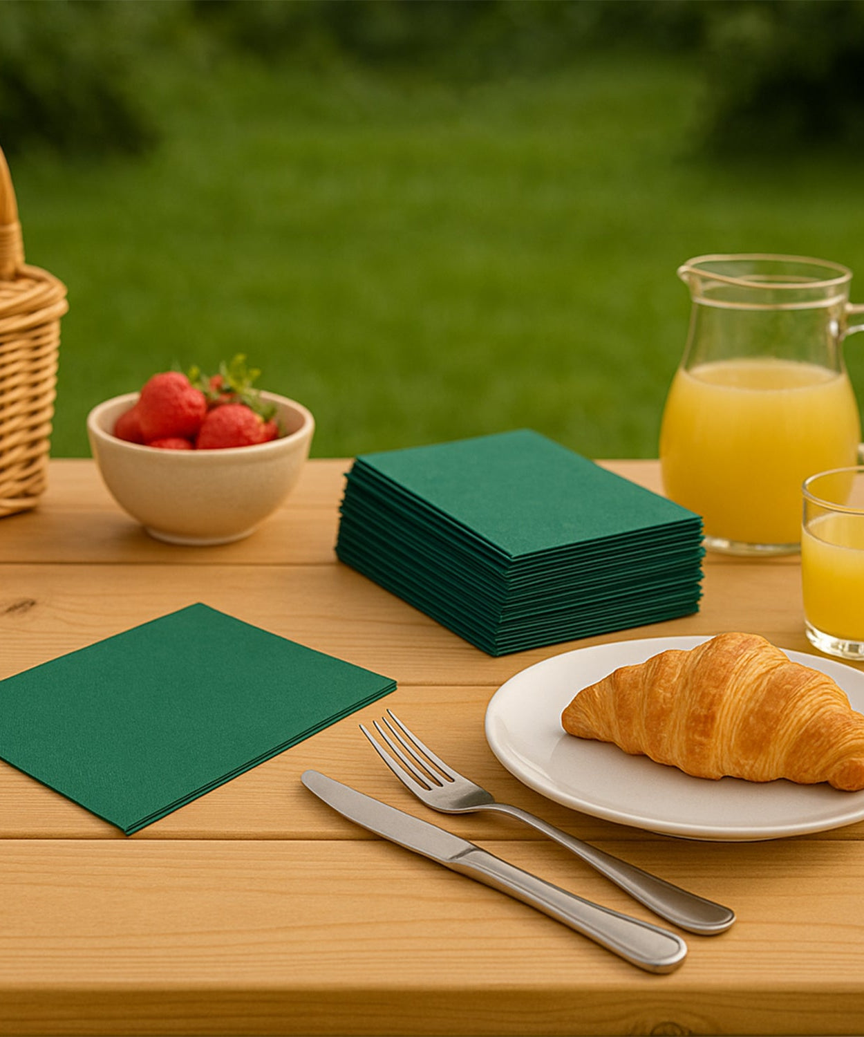 Disposable Paper Napkins Approx 100 Pcs