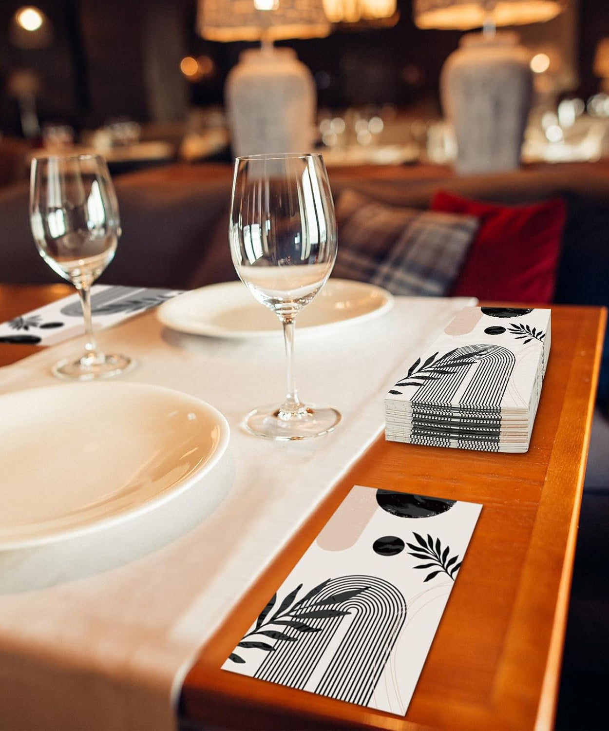 Premium Disposable Paper Napkins Approx 100 Pcs